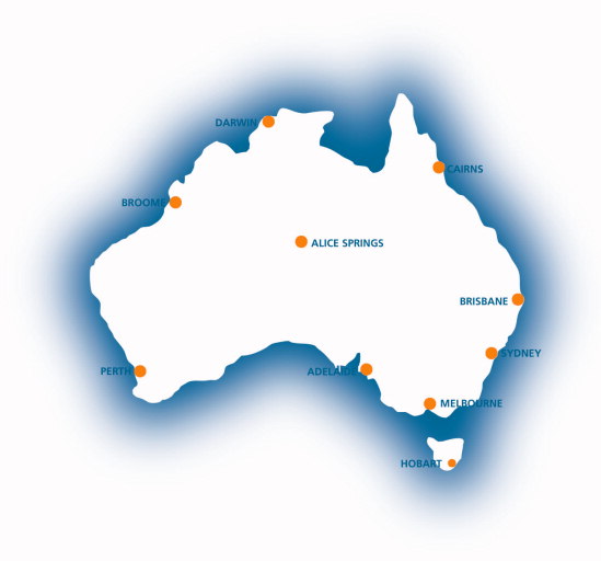 Australian Map icon